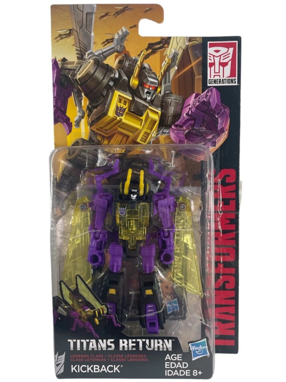 Transformers Titans Return Kickback Legends Class Action Figure Gift Toy